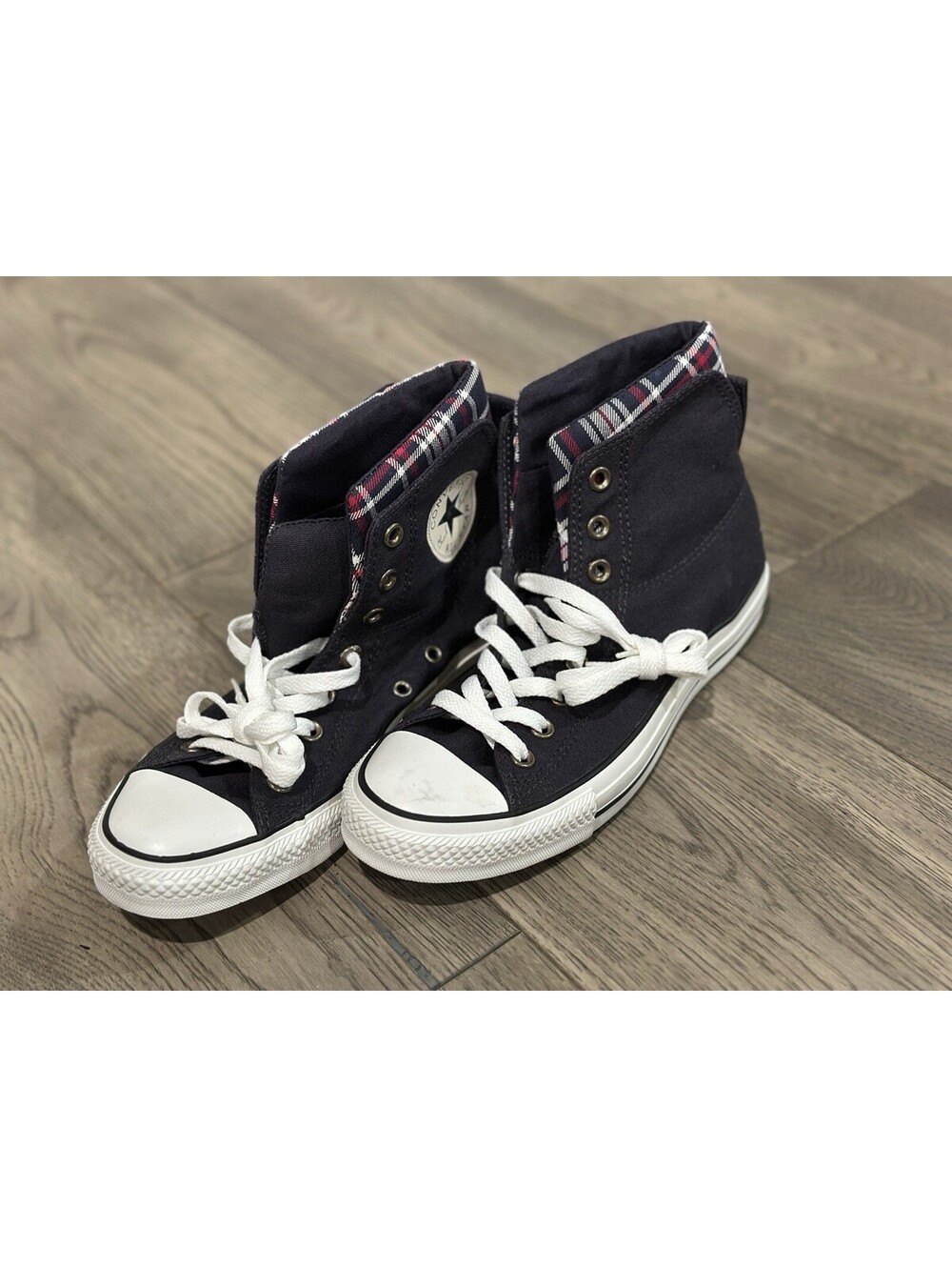 Converse Chuck Taylor All Star Dual Collar High Top in the Navy New Size 7  1/2